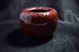 Japanese Red Mini  CHACOAL BRAZIER Hibachi w/ metal HIBASHI Chopsticks & ASH 132