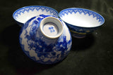 Japanese Imari Ware Nabeshima Sehyo Chawan Rice Bowl 3pcs Set 137