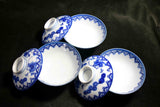 Japanese Imari Ware Nabeshima Sehyo Chawan Rice Bowl with Lid 3pcs Set 138