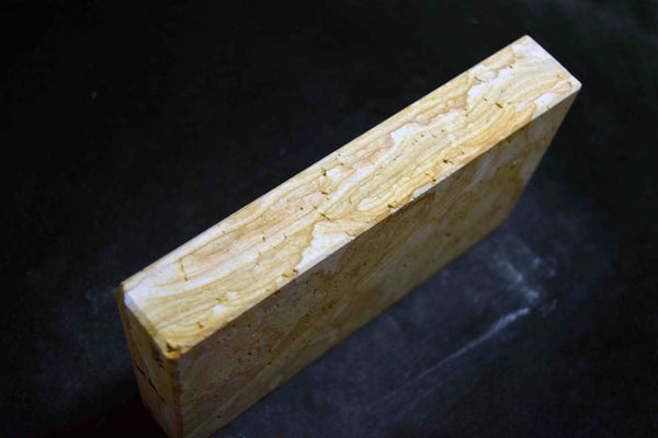 Japanese Natural Whetstone Amakusa 1412g - Grit 800 from Kumamoto pref. Japan