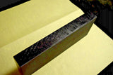 Japanese Natural Whetstone Tsushima Black 30'Size+ 1100g Nagasaki Pref.