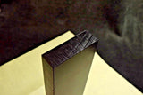 Japanese Natural Whetstone Tsushima Black 30'Size+ 1100g Nagasaki Pref.