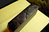 Japanese Natural Whetstone Tsushima Black 30'Size+ *Chunk* 2291g Nagasaki Pref.