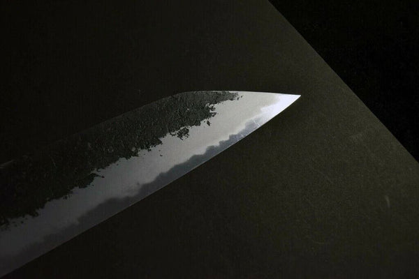 Japanese Chef Knife Mazaki Naoki White 2 Black Nashiji Kiritsuke Gyuto 180-240mm