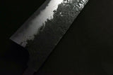 Japanese Chef Knife Mazaki Naoki White 2 Black Nashiji Kiritsuke Gyuto 180-240mm