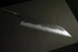 Japanese Chef Knife Mazaki Naoki White 2 Black Nashiji Kiritsuke Gyuto 180-240mm