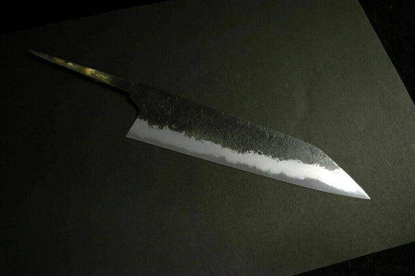 Japanese Chef Knife Mazaki Naoki White 2 Black Nashiji Kiritsuke Gyuto 180-240mm