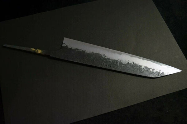 Japanese Chef Knife Mazaki Naoki White 2 Black Nashiji Kiritsuke Gyuto 180-240mm