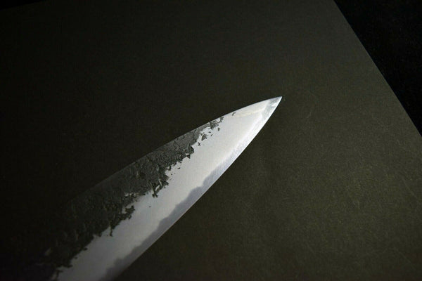 Japanese Chef Knife Mazaki Naoki White 2 Black Nashiji Gyuto 180-240mm Japan