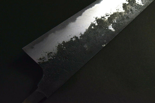 Japanese Chef Knife Mazaki Naoki White 2 Black Nashiji Gyuto 180-240mm Japan