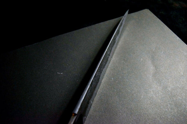 Japanese Chef Knife Mazaki Naoki White 2 Black Nashiji Gyuto 180-240mm Japan