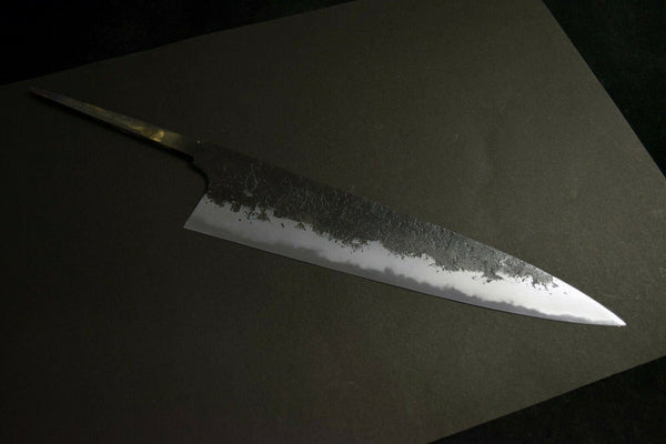 Japanese Chef Knife Mazaki Naoki White 2 Black Nashiji Gyuto 180-240mm Japan