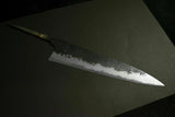 Japanese Chef Knife Mazaki Naoki White 2 Black Nashiji Gyuto 180-240mm Japan