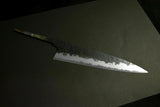 Japanese Chef Knife Mazaki Naoki White 2 Black Nashiji Gyuto 180-240mm Japan