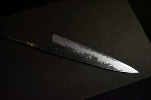 Japanese Chef Knife Mazaki Naoki White 2 Black Nashiji Gyuto 180-240mm Japan