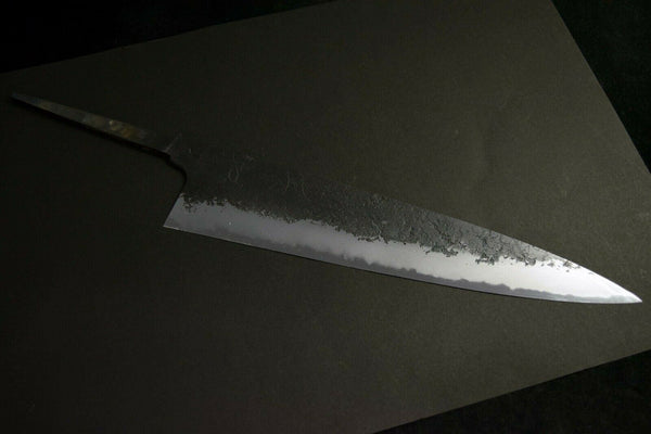 Japanese Chef Knife Mazaki Naoki White 2 Black Nashiji Gyuto 180-240mm Japan