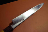 Japanese Chef Knife Itsuo Doi White 3 Black  Tsuchime Yanagiba 210mm Japan *F/S*
