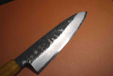 Japanese Chef Knives Itsuo Doi Blue 2 Black Tsuchime Funayuki 170mm-190mm