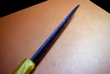 Japanese Chef Knives Itsuo Doi Blue 2 Black Tsuchime Funayuki 170mm-190mm