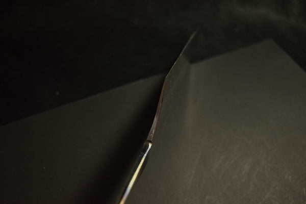 Japanese Chef Knife Mazaki Naoki Blue 1 Water Quenched Honyaki Gyuto 240mm Japan