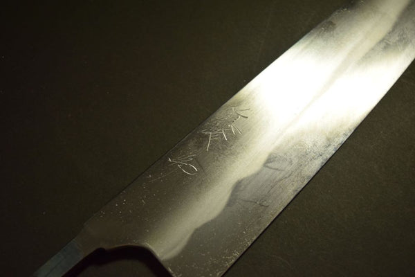 Japanese Chef Knife Mazaki Naoki Blue 1 Water Quenched Honyaki Gyuto 240mm Japan