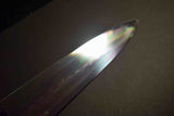 Japanese Chef Knife Yoshikazu Ikeda Blue2 Honyaki Tall Gyuto 240mm Mirror Blade