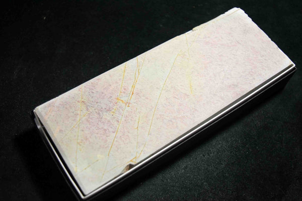 Japanese Natural Whetstone Hideriyama Renge Suita  30' Size 1145g from Kyoto F/S