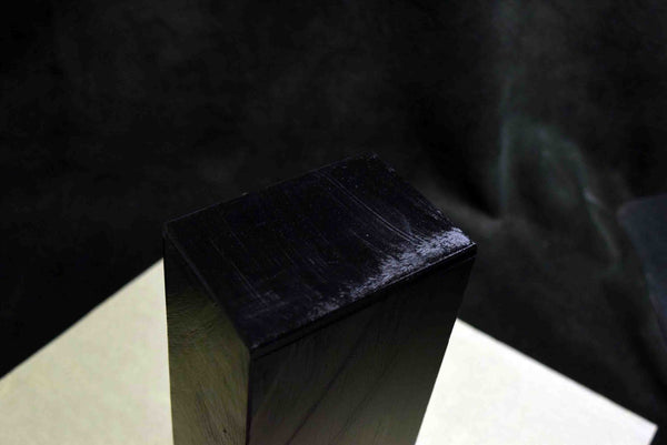 Japanese Natural Whetstone Tsushima Black 30'Size+ *Chunk* 2233g Nagasaki Pref.
