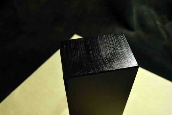 Japanese Natural Whetstone Tsushima Black 30'Size+ *Chunk* 2233g Nagasaki Pref.