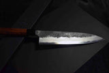 Japanese Chef Knife Mazaki Naoki White 2 Kuro Nashiji Gyuto 240mm w/ Handle