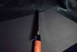 Japanese Chef Knife Mazaki Naoki White 2 Kuro Nashiji Gyuto 240mm w/ Handle