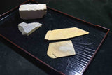 Japanese Natural Whetstone Sword’s Jito ( Narutaki ) & Hato ( Uchigumori) 196g