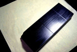 Japanese Natural Whetstone Tsushima Black 30'Size+ 1128g Nagasaki Pref.