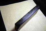 Japanese Natural Whetstone Tsushima Black 30'Size+ 1128g Nagasaki Pref.