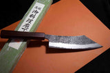 Japanese Chef Knife Itsuo Doi Blue 2 Black Tuchime Hakata 180mm *F/S*