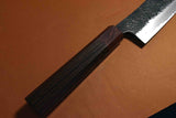 Japanese Chef Knife Itsuo Doi Blue 2 Black Tuchime Hakata 180mm *F/S*