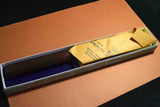 Japanese Chef Knife Itsuo Doi Blue 2 Black Tuchime Hakata 180mm *F/S*