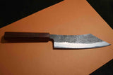 Japanese Chef Knife Itsuo Doi Blue 2 Black Tuchime Hakata 180mm *F/S*
