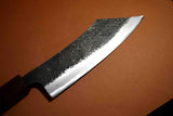Japanese Chef Knife Itsuo Doi Blue 2 Black Tuchime Hakata 180mm *F/S*