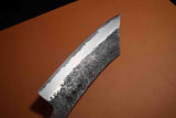 Japanese Chef Knife Itsuo Doi Blue 2 Black Tuchime Hakata 180mm *F/S*