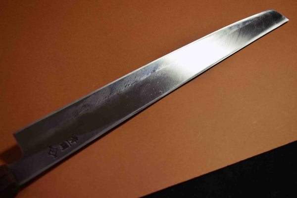 Japanese Chef Knife Itsuo Doi Blue 1 Sakimaru Takohiki Migaki 300mm Japan F/S