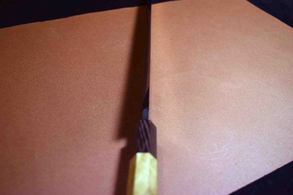 Japanese Chef Knife Itsuo Doi Blue 1 Sakimaru Takohiki Migaki 300mm Japan F/S