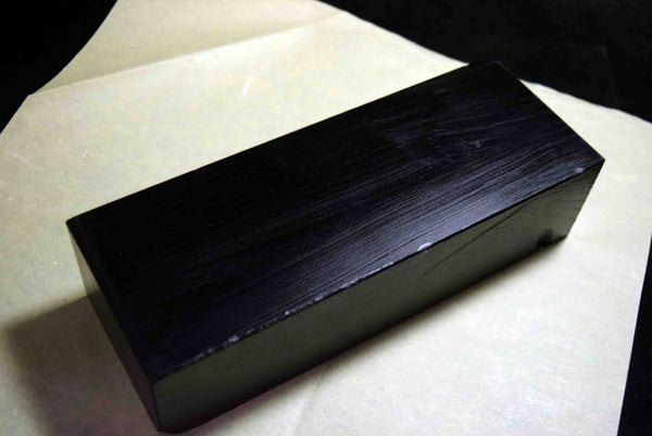 Japanese Natural Whetstone Tsushima Black 30'Size+ *Chunk* 2244g Nagasaki Pref.