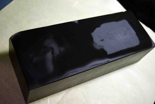 Japanese Natural Whetstone Tsushima Black 30'Size+ *Chunk* 2244g Nagasaki Pref.
