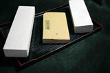Japanese Natural Whetstone Palm Size stone 3 x Assort 1230g for knives F/S TK152
