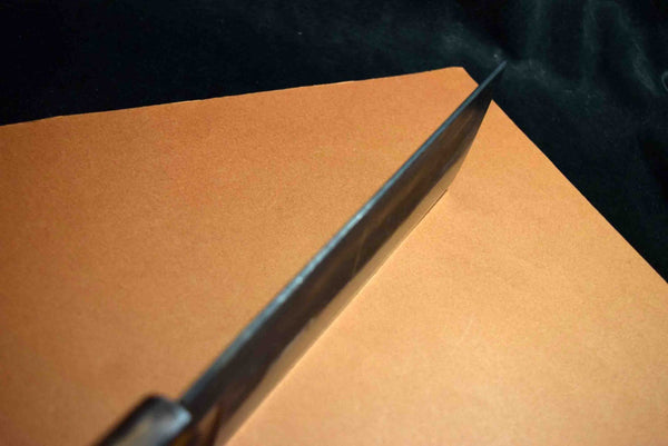 Japanese Chef Knife Doi x Myojin  Blue 2 Black Tall Nakiri 210mm *F/S*