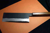 Japanese Chef Knife Doi x Myojin  Blue 2 Black Tall Nakiri 210mm *F/S*