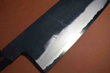 Japanese Chef Knife Doi x Myojin  Blue 2 Black Tall Nakiri 210mm *F/S*