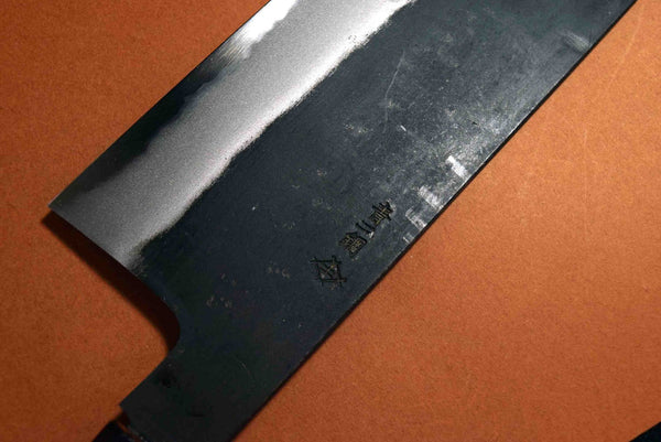 Japanese Chef Knife Doi x Myojin  Blue 2 Black Tall Nakiri 210mm *F/S*