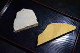Japanese Natural Whetstone Sword’s Jito ( Narutaki ) & Hato ( Uchigumori) 272g